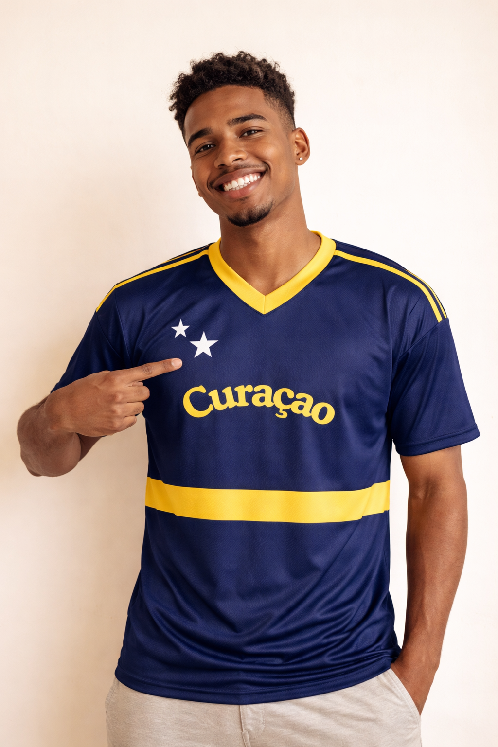 Curaçao Premium Sport T-shirt – Retro Edition
