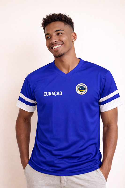 Curaçao Fan-Inspired Custom Jersey – Home Edition