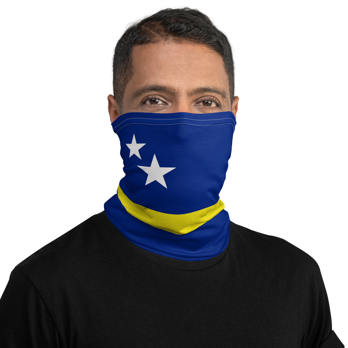 Curaçao-Flag Neck Warmer