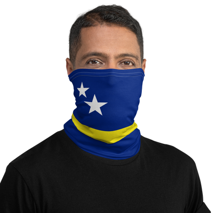 Curaçao-Flag Neck Warmer