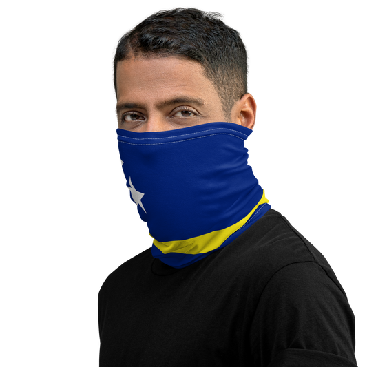 Curaçao-Flag Neck Warmer